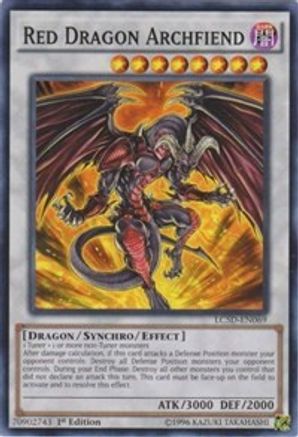 Red Dragon Archfiend (LC5D-EN069) - Legendary Collection 5D's 1st Edition - Premium Yugioh Single from Konami - Just $0.71! Shop now at Game Crave Tournament Store