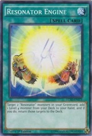Resonator Engine (LC5D-EN075) - Legendary Collection 5D's 1st Edition - Premium Yugioh Single from Konami - Just $0.25! Shop now at Game Crave Tournament Store