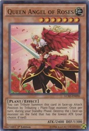 Queen Angel of Roses (LC5D-EN096) - Legendary Collection 5D's 1st Edition - Premium Yugioh Single from Konami - Just $0.46! Shop now at Game Crave Tournament Store