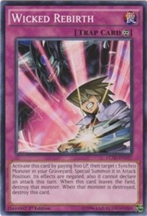 Wicked Rebirth (LC5D-EN107) - Legendary Collection 5D's 1st Edition - Premium Yugioh Single from Konami - Just $0.26! Shop now at Game Crave Tournament Store