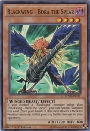 Blackwing - Bora the Spear (LC5D-EN111) - Legendary Collection 5D's 1st Edition - Premium Yugioh Single from Konami - Just $2.63! Shop now at Game Crave Tournament Store