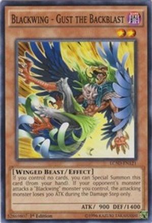 Blackwing - Gust the Backblast (LC5D-EN121) - Legendary Collection 5D's 1st Edition - Premium Yugioh Single from Konami - Just $0.18! Shop now at Game Crave Tournament Store