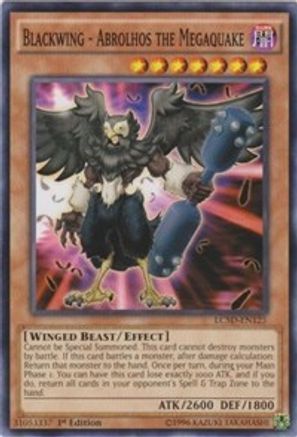 Blackwing - Abrolhos the Megaquake (LC5D-EN125) - Legendary Collection 5D's 1st Edition - Premium Yugioh Single from Konami - Just $0.29! Shop now at Game Crave Tournament Store