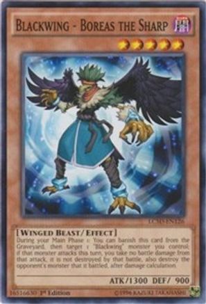 Blackwing - Boreas the Sharp (LC5D-EN126) - Legendary Collection 5D's 1st Edition - Premium Yugioh Single from Konami - Just $0.25! Shop now at Game Crave Tournament Store