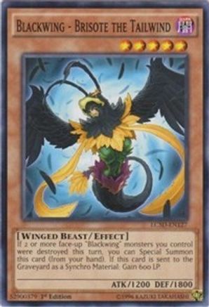 Blackwing - Brisote the Tailwind (LC5D-EN127) - Legendary Collection 5D's 1st Edition - Premium Yugioh Single from Konami - Just $0.08! Shop now at Game Crave Tournament Store