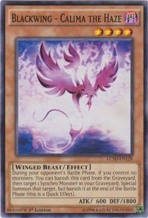Blackwing - Calima the Haze (LC5D-EN128) - Legendary Collection 5D's 1st Edition - Premium Yugioh Single from Konami - Just $0.26! Shop now at Game Crave Tournament Store