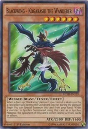 Blackwing - Kogarashi the Wanderer (LC5D-EN129) - Legendary Collection 5D's 1st Edition - Premium Yugioh Single from Konami - Just $1.62! Shop now at Game Crave Tournament Store