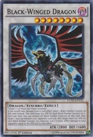 Black-Winged Dragon (LC5D-EN135) - Legendary Collection 5D's 1st Edition - Premium Yugioh Single from Konami - Just $0.60! Shop now at Game Crave Tournament Store