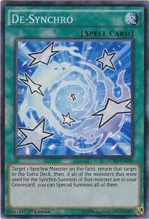 De-Synchro (LC5D-EN136) - Legendary Collection 5D's 1st Edition - Premium Yugioh Single from Konami - Just $0.54! Shop now at Game Crave Tournament Store