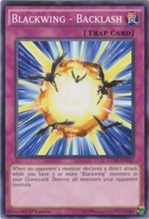 Blackwing - Backlash (LC5D-EN142) - Legendary Collection 5D's 1st Edition - Premium Yugioh Single from Konami - Just $0.45! Shop now at Game Crave Tournament Store