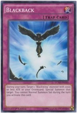 Blackback (LC5D-EN143) - Legendary Collection 5D's 1st Edition - Premium Yugioh Single from Konami - Just $0.27! Shop now at Game Crave Tournament Store