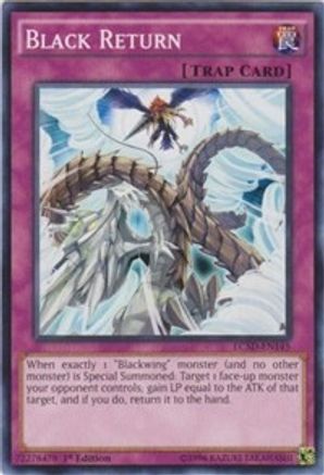 Black Return (LC5D-EN145) - Legendary Collection 5D's 1st Edition - Premium Yugioh Single from Konami - Just $0.71! Shop now at Game Crave Tournament Store