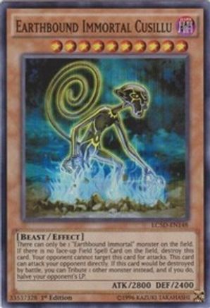 Earthbound Immortal Cusillu (LC5D-EN148) - Legendary Collection 5D's 1st Edition - Premium Yugioh Single from Konami - Just $0.62! Shop now at Game Crave Tournament Store