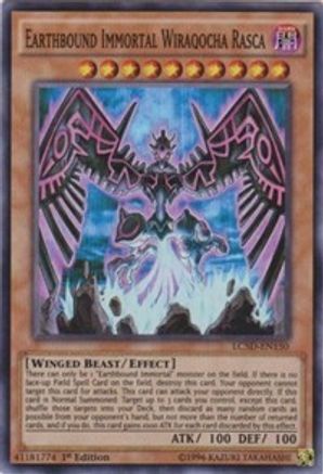 Earthbound Immortal Wiraqocha Rasca (LC5D-EN150) - Legendary Collection 5D's 1st Edition - Premium Yugioh Single from Konami - Just $0.50! Shop now at Game Crave Tournament Store