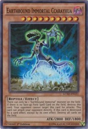Earthbound Immortal Ccarayhua (LC5D-EN151) - Legendary Collection 5D's 1st Edition - Premium Yugioh Single from Konami - Just $0.13! Shop now at Game Crave Tournament Store