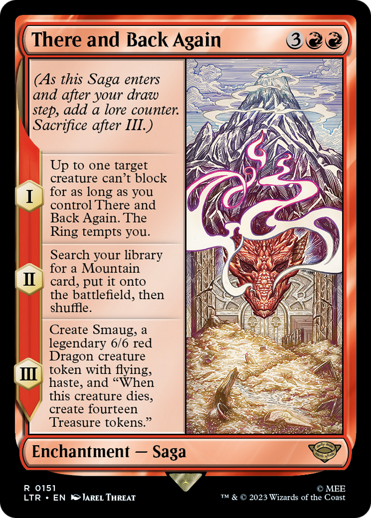 There and Back Again (LTR-151) - The Lord of the Rings: Tales of Middle-earth - Premium MTG Single from Wizards of the Coast - Just $0.59! Shop now at Game Crave Tournament Store