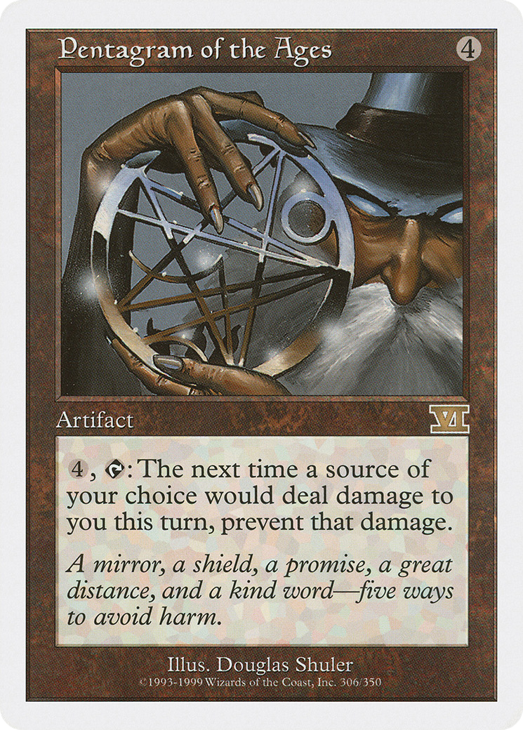 Pentagram of the Ages (6ED-306) - Classic Sixth Edition - Premium MTG Single from Wizards of the Coast - Just $0.25! Shop now at Game Crave Tournament Store