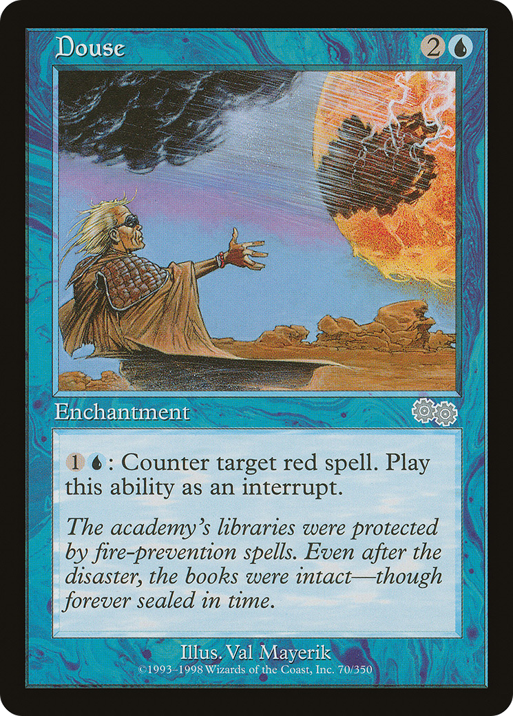 Douse (USG-070) - Urza's Saga - Premium MTG Single from Wizards of the Coast - Just $0.25! Shop now at Game Crave Tournament Store