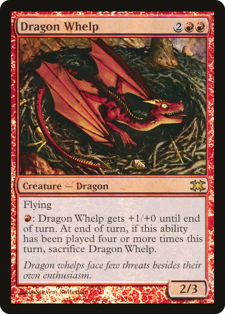 Dragon Whelp (DRB-004) - From the Vault: Dragons Foil - Premium MTG Single from Wizards of the Coast - Just $0.19! Shop now at Game Crave Tournament Store