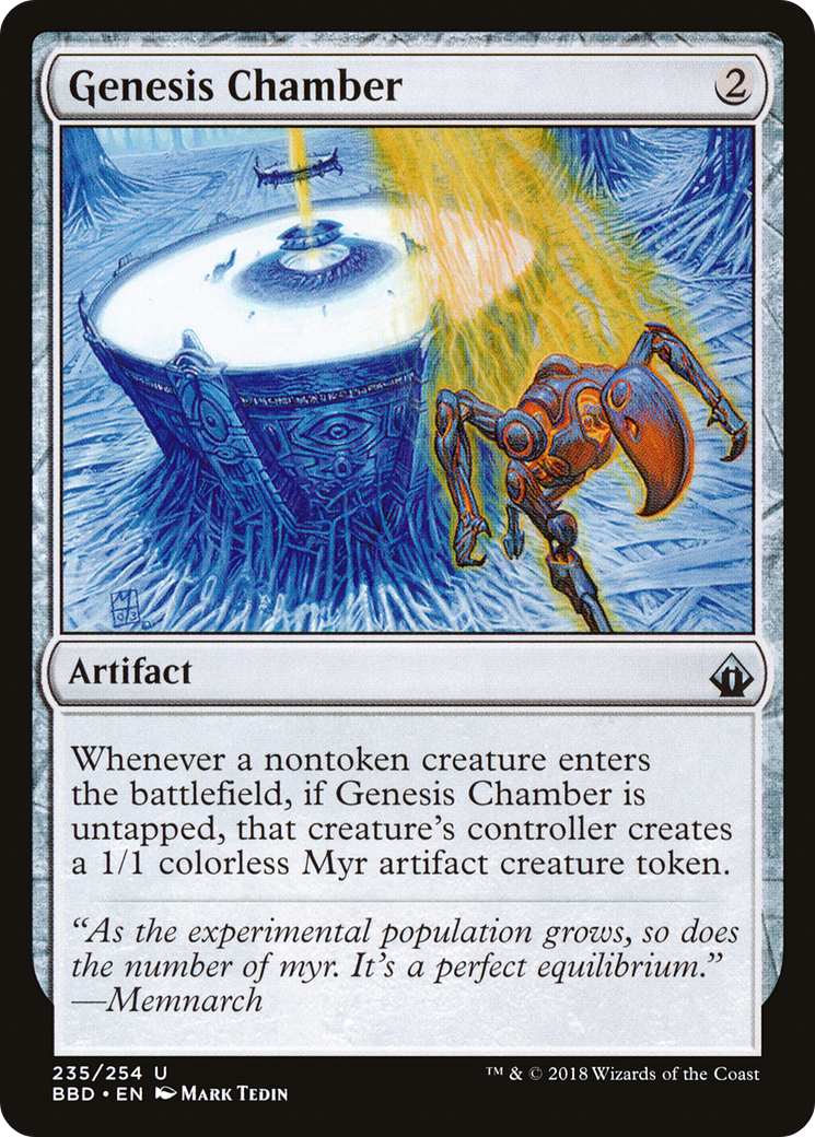 Genesis Chamber (BBD-235) - Battlebond - Premium MTG Single from Wizards of the Coast - Just $0.64! Shop now at Game Crave Tournament Store