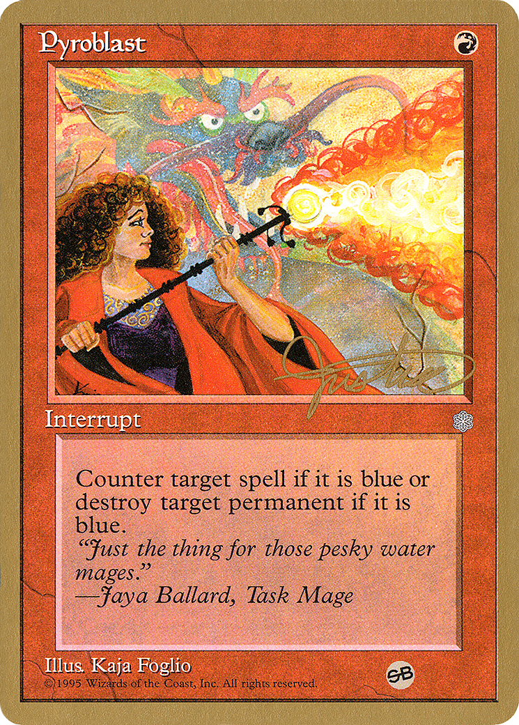 Pyroblast (PTC-MJ213SB) - Pro Tour Collector Set - Premium MTG Single from Wizards of the Coast - Just $0.72! Shop now at Game Crave Tournament Store