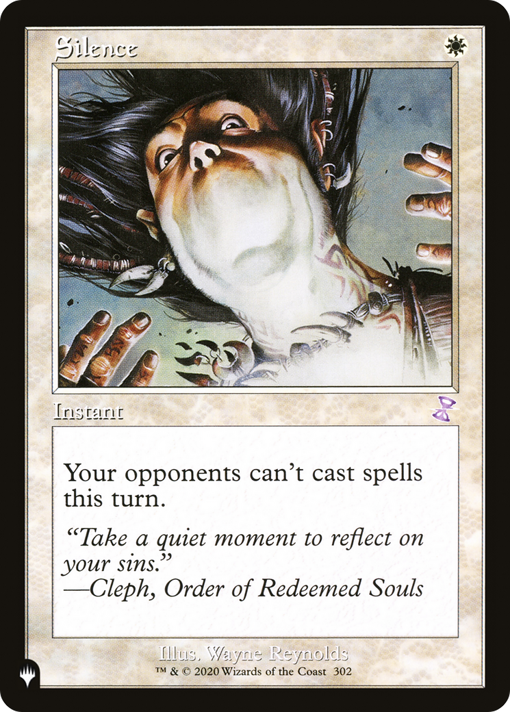 Silence (PLIST-456) - The List - Premium MTG Single from Wizards of the Coast - Just $6.89! Shop now at Game Crave Tournament Store