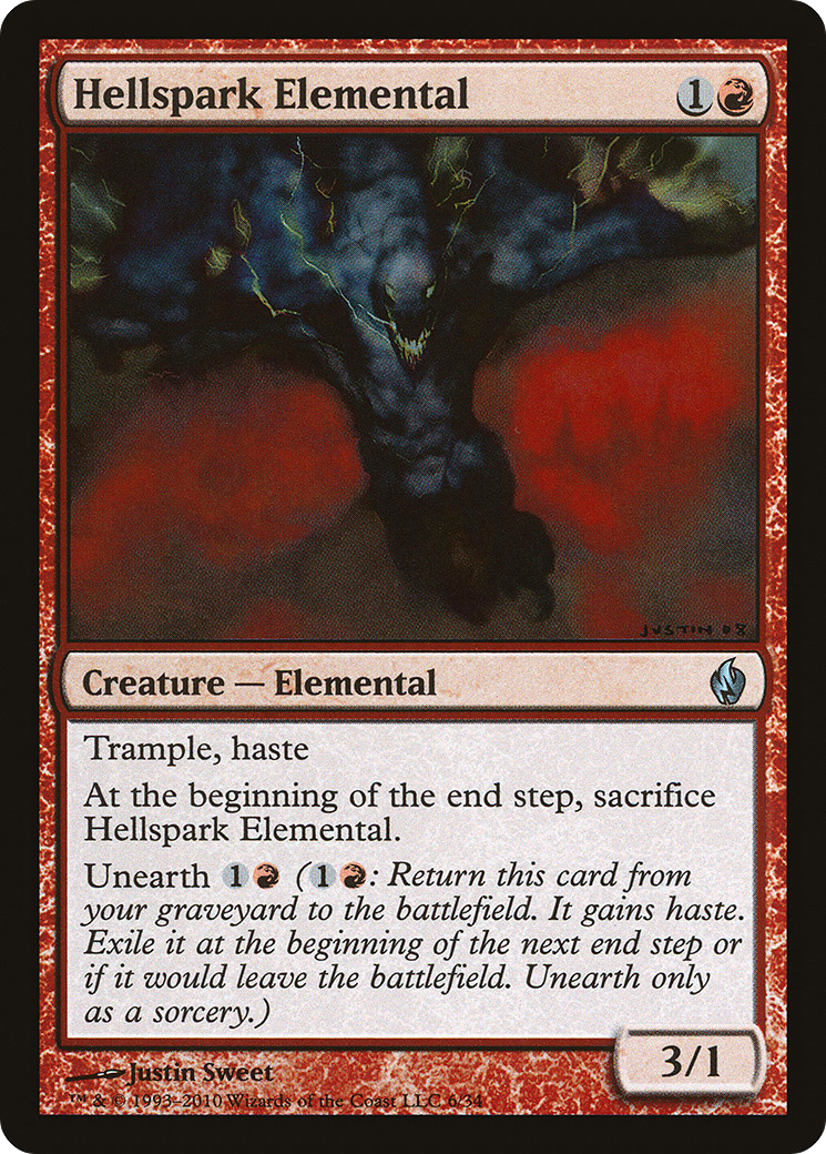 Hellspark Elemental (PD2-006) - Premium Deck Series: Fire and Lightning Foil - Premium MTG Single from Wizards of the Coast - Just $0.27! Shop now at Game Crave Tournament Store