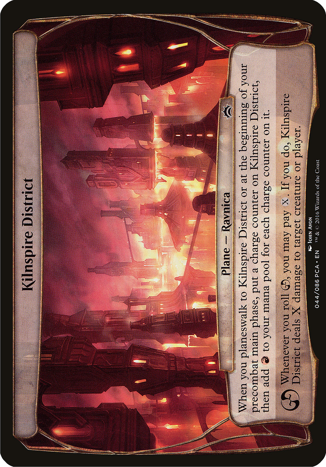 Kilnspire District (OPCA-044) - Planechase Anthology Planes - Premium MTG Single from Wizards of the Coast - Just $1.66! Shop now at Game Crave Tournament Store