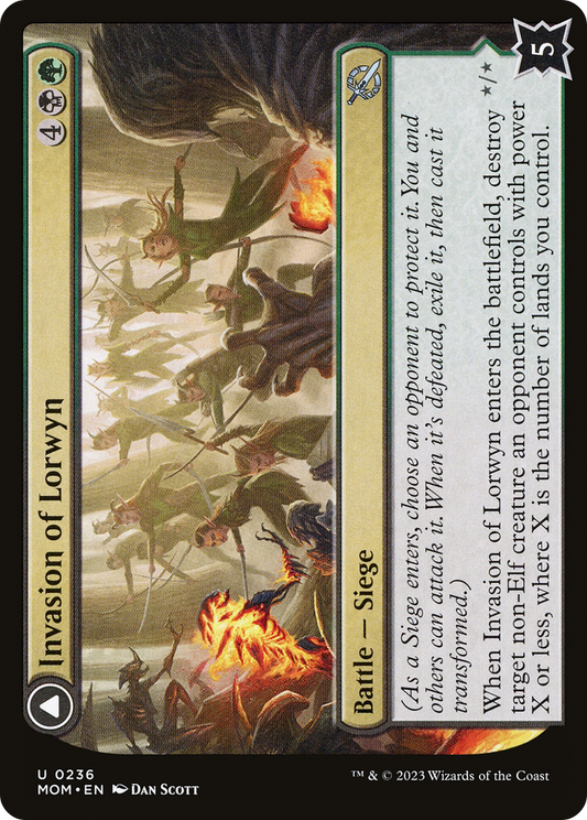 Invasion of Lorwyn // Winnowing Forces (MOM-236) - March of the Machine - Premium MTG Single from Wizards of the Coast - Just $0.08! Shop now at Game Crave Tournament Store