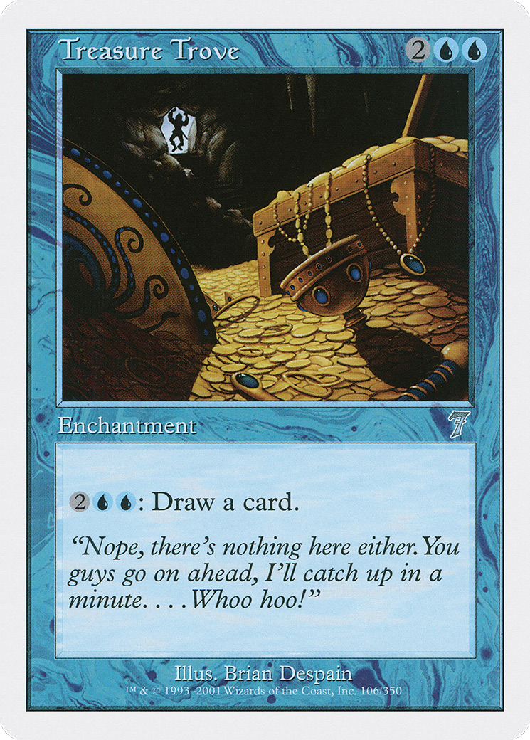 Treasure Trove (7ED-106) - Seventh Edition - Premium MTG Single from Wizards of the Coast - Just $0.08! Shop now at Game Crave Tournament Store