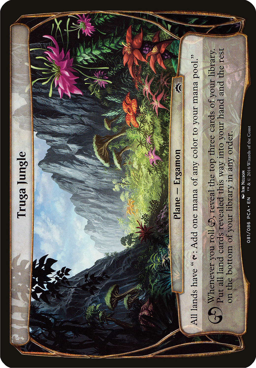 Truga Jungle (OPCA-081) - Planechase Anthology Planes - Premium MTG Single from Wizards of the Coast - Just $0.25! Shop now at Game Crave Tournament Store
