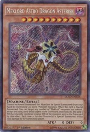 Meklord Astro Dragon Asterisk (LC5D-EN166) - Legendary Collection 5D's 1st Edition - Premium Yugioh Single from Konami - Just $0.50! Shop now at Game Crave Tournament Store