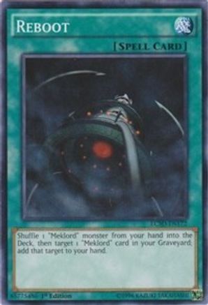 Reboot (LC5D-EN172) - Legendary Collection 5D's 1st Edition - Premium Yugioh Single from Konami - Just $0.25! Shop now at Game Crave Tournament Store