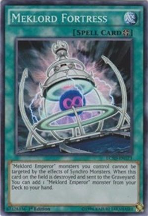 Meklord Fortress (LC5D-EN173) - Legendary Collection 5D's 1st Edition - Premium Yugioh Single from Konami - Just $0.25! Shop now at Game Crave Tournament Store