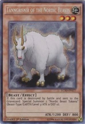 Tanngrisnir of the Nordic Beasts (LC5D-EN177) - Legendary Collection 5D's 1st Edition - Premium Yugioh Single from Konami - Just $0.54! Shop now at Game Crave Tournament Store