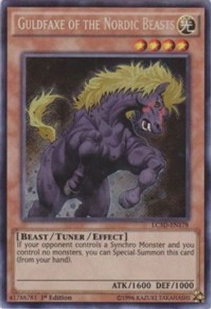 Guldfaxe of the Nordic Beasts (LC5D-EN178) - Legendary Collection 5D's 1st Edition - Premium Yugioh Single from Konami - Just $1.26! Shop now at Game Crave Tournament Store