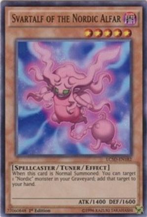 Svartalf of the Nordic Alfar (LC5D-EN182) - Legendary Collection 5D's 1st Edition - Premium Yugioh Single from Konami - Just $0.33! Shop now at Game Crave Tournament Store