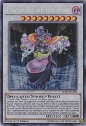 Loki, Lord of the Aesir (LC5D-EN190) - Legendary Collection 5D's 1st Edition - Premium Yugioh Single from Konami - Just $1.54! Shop now at Game Crave Tournament Store