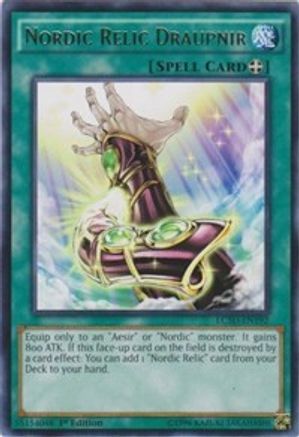 Nordic Relic Draupnir (LC5D-EN192) - Legendary Collection 5D's 1st Edition - Premium Yugioh Single from Konami - Just $0.25! Shop now at Game Crave Tournament Store