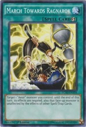 March Towards Ragnarok (LC5D-EN194) - Legendary Collection 5D's 1st Edition - Premium Yugioh Single from Konami - Just $0.30! Shop now at Game Crave Tournament Store