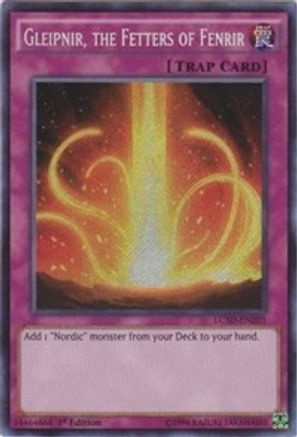 Gleipnir, the Fetters of Fenrir (LC5D-EN203) - Legendary Collection 5D's 1st Edition - Premium Yugioh Single from Konami - Just $0.43! Shop now at Game Crave Tournament Store