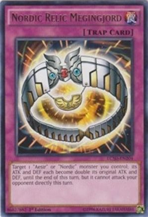 Nordic Relic Megingjord (LC5D-EN204) - Legendary Collection 5D's 1st Edition - Premium Yugioh Single from Konami - Just $0.25! Shop now at Game Crave Tournament Store