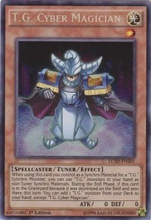 T.G. Cyber Magician (LC5D-EN205) - Legendary Collection 5D's 1st Edition - Premium Yugioh Single from Konami - Just $1.04! Shop now at Game Crave Tournament Store