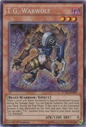 T.G. Warwolf (LC5D-EN209) - Legendary Collection 5D's 1st Edition - Premium Yugioh Single from Konami - Just $3.63! Shop now at Game Crave Tournament Store