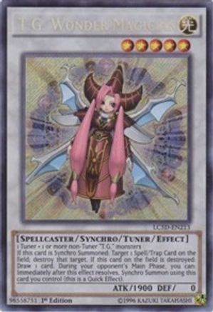 T.G. Wonder Magician (LC5D-EN213) - Legendary Collection 5D's 1st Edition - Premium Yugioh Single from Konami - Just $0.82! Shop now at Game Crave Tournament Store