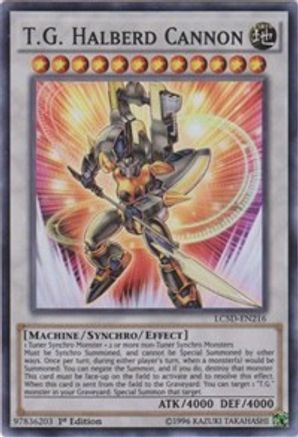 T.G. Halberd Cannon (LC5D-EN216) - Legendary Collection 5D's 1st Edition - Premium Yugioh Single from Konami - Just $1.05! Shop now at Game Crave Tournament Store
