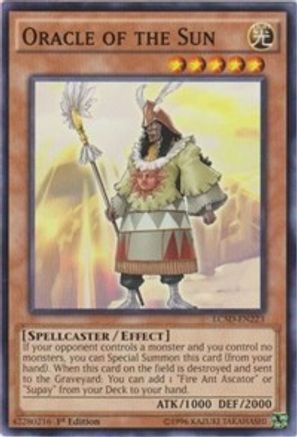 Oracle of the Sun (LC5D-EN223) - Legendary Collection 5D's 1st Edition - Premium Yugioh Single from Konami - Just $0.25! Shop now at Game Crave Tournament Store