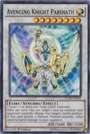 Avenging Knight Parshath (LC5D-EN230) - Legendary Collection 5D's 1st Edition - Premium Yugioh Single from Konami - Just $9.78! Shop now at Game Crave Tournament Store