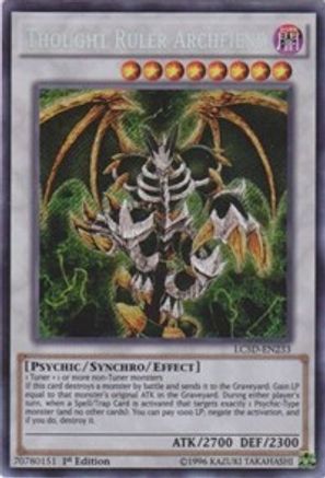 Thought Ruler Archfiend (LC5D-EN233) - Legendary Collection 5D's 1st Edition - Premium Yugioh Single from Konami - Just $6.38! Shop now at Game Crave Tournament Store