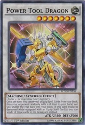 Power Tool Dragon (LC5D-EN236) - Legendary Collection 5D's 1st Edition - Premium Yugioh Single from Konami - Just $3.30! Shop now at Game Crave Tournament Store
